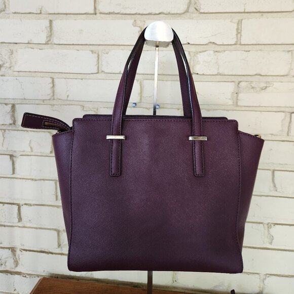 Euc Kate Spade Cedar Street Burgandy Crossbody Bag Shoulder Purse - Picture 4 of 14